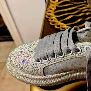 Elegant Sneakers,  size 39-40 great for chic outings. New! Imported!